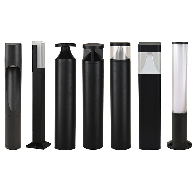 - custom cast aluminum courtyard light - IP65 custom outdoor post lamp - custom LED garden light for villa project - OEM landscape lighting manufacturer - ODM garden post lights for hotel resort - custom size landscape light fixture